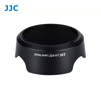 JJC ellenfényellenző Canon EW-63C helyett - tulipán formájú, fekete
