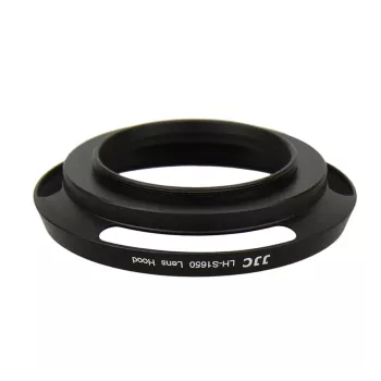 JJC fém ellenfényellenző Sony E PZ 16-50mm, Samsung NX 20-50mm, Nikon 1 NIKKOR 10mm f/2.8 objektívhez - fekete