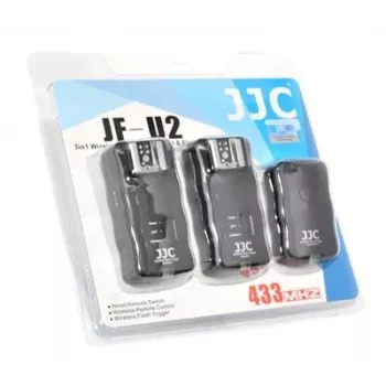 JJC JF-U2 vezeték nélküli vakutrigger készlet 2 vevővel