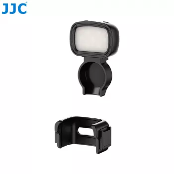 JJC mini mágneses LED kitöltő fény DJI Osmo Pocket 3-hoz, CRI≥95, 15 LED, USB-C újratölthető