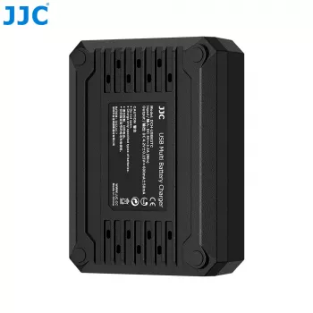 JJC Triple USB akkumulátortöltő Ricoh DB-120-hoz (3 foglalat) - DCH-DB120TC
