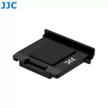 JJC Hot Shoe fedél Ricoh GR IV HDF Monochrome-hoz és ISO szabványú vakucipőhöz, fekete