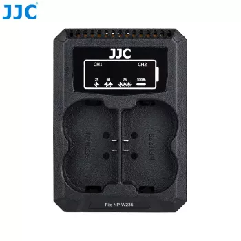 JJC Dual USB töltő Fujifilm NP-W235-höz