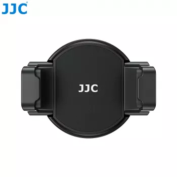 JJC MS-SPC1 fekete mágneses telefontartó 1/4 inch menettel és 2 hideglámpacipő-tartóval iPhone MagSafe-hez