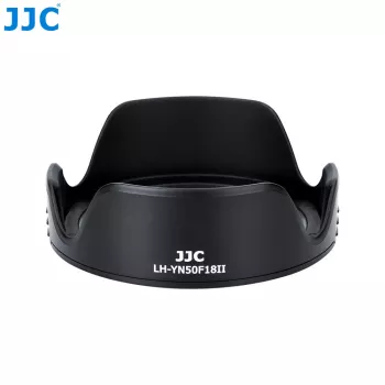 JJC LH-YN50F18II tulipán ellenfényellenző Yongnuo YN 50mm f/1.8 II objektívhez - fekete