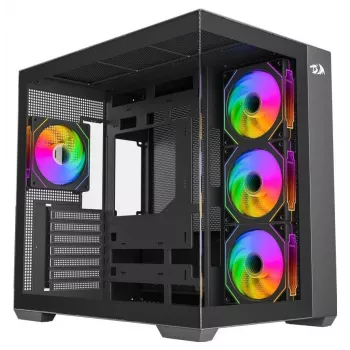 Redragon EVO ARGB GC-623-PRO mid-tower gamer ház, fekete