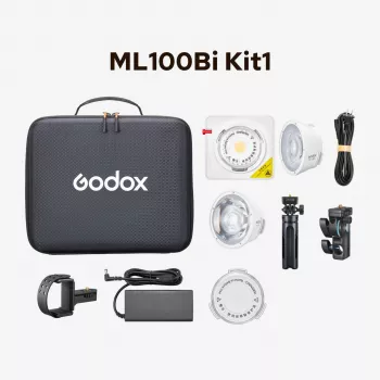 Godox ML100 Bi-Color LED monolight készlet 1
