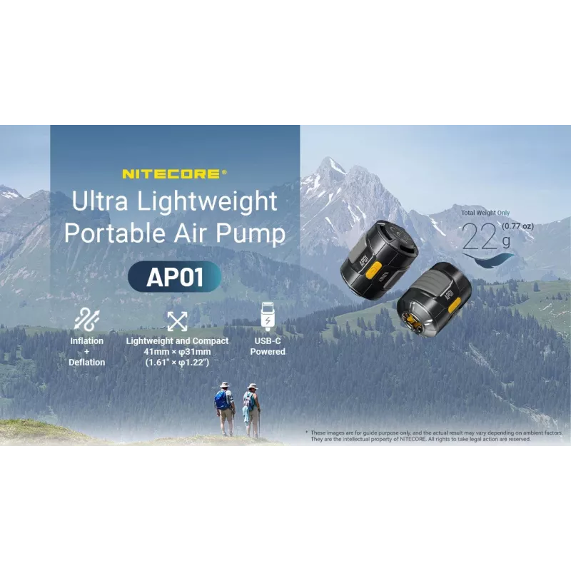 Nitecore AP01 elektromos pumpa