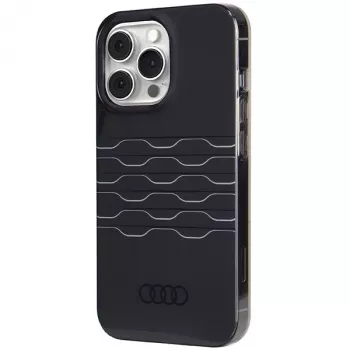 Audi IML MagSafe tok iPhone 13 Pro / 13 6.1 fekete keménytok