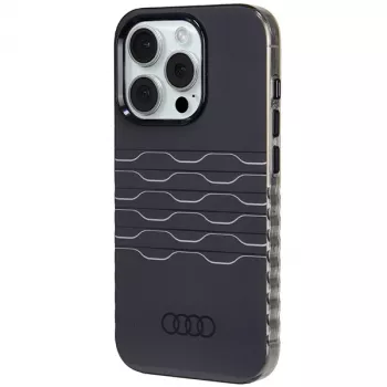 Audi IML MagSafe tok iPhone 15 Pro 6,1 inch fekete merev hátlap