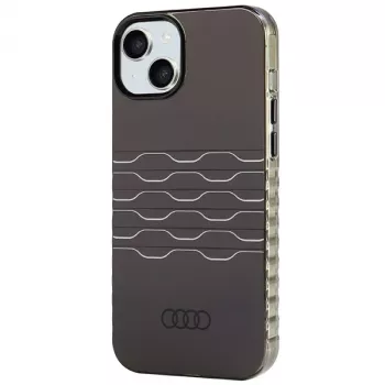 Audi IML MagSafe tok iPhone 15 Plus / 14 Plus 6,7 inch fekete merev hátlap