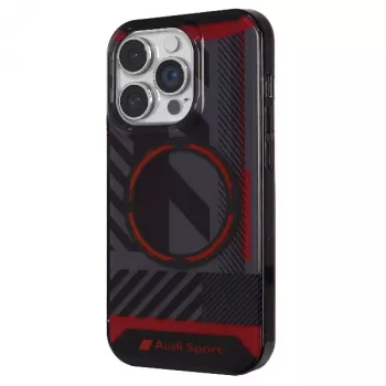 Audi IML Sport MagSafe tok iPhone 14 Pro 6,1 inch fekete merev hátlap