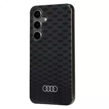 Audi IML Stitching Pattern MagSafe tok Samsung Galaxy S24 S921 fekete merev hátlap