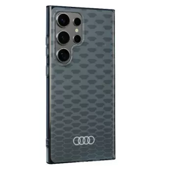 Audi IML Stitching Pattern MagSafe tok Samsung Galaxy S24 Ultra szürke