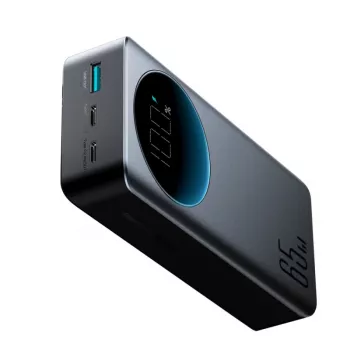 Joyroom JR-PBF05 Pro power bank 30000mAh 65W digitális kijelzővel 2x USB-C 1x USB-A – fekete