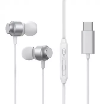 Joyroom JR-EC06 USB-C fülhallgató – ezüst