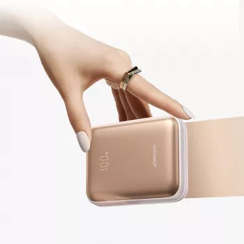 Joyroom JR-PBF27 power bank 22,5W 10000mAh két beépített kábellel – arany