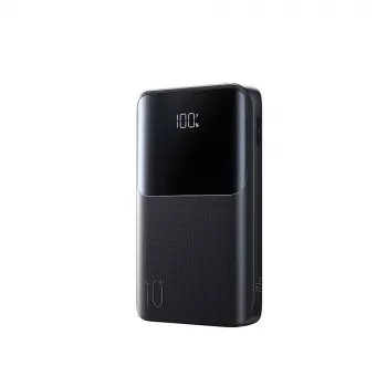 Joyroom JR-QP191 Star Series Mini 10000 mAh 22,5W power bank digitális kijelzővel fekete