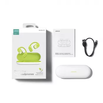 Joyroom Openfree JR-OE1 True Wireless nyitott fülű fejhallgató – zöld