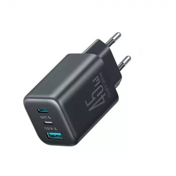 Joyroom JR-TO1 GaN 45W USB-C Lightning USB-A fali töltő – fekete