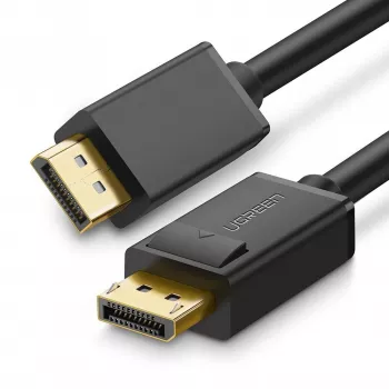 UGREEN DisplayPort–DisplayPort kábel DP102, 4K, 3D, 5m, fekete