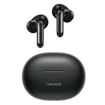 USAMS X-Don sorozat TWS Bluetooth 5.3 fülhallgató ENC-vel, fekete (US-XD19)
