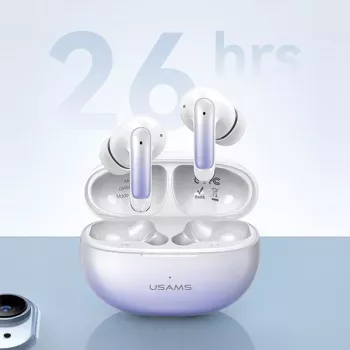 USAMS X-Don sorozat TWS Bluetooth 5.3 fülhallgató ENC-vel, fekete (US-XD19)