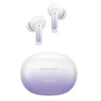 USAMS X-Don sorozat TWS Bluetooth 5.3 fülhallgató ENC-vel, lila-kék színátmenet (US-XD19)