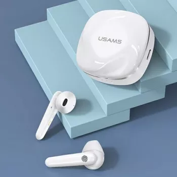 USAMS SD sorozat BHUSD01 True Wireless Stereo Bluetooth 5.0 fülhallgató, fehér