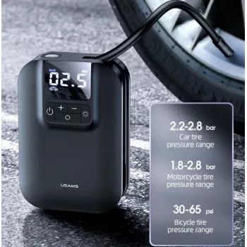 USAMS Mini Pump US-ZB215 autós légszivattyú 5000mAh CQBZB21501