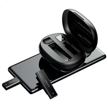 USAMS vezeték nélküli lavalier mikrofon ENC 2,4 GHz USB-C ZB243MKF01 (US-ZB243)