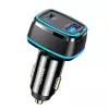 USAMS T43 33W PD3.0 QC3.0 fali töltő USB-C - Lightning kábellel 1,2m fekete