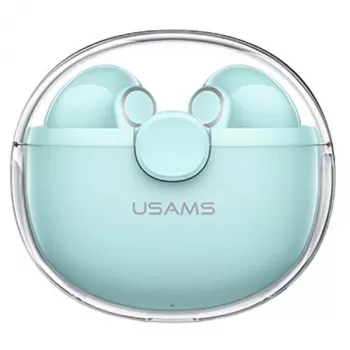 USAMS BUseries BHUBU03 True Wireless Stereo Bluetooth 5.1 fülhallgató, zöld