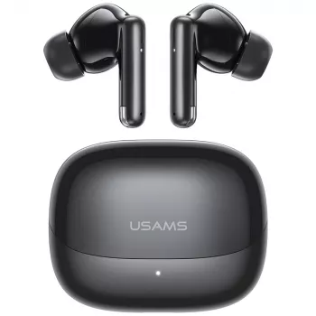 USAMS IF27 True Wireless Bluetooth Earbuds with ENC, IPX4, 30h Battery, White