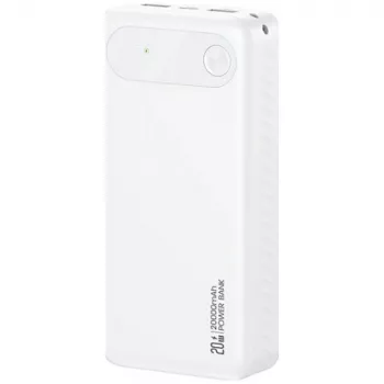 Power bank USAMS PB80 PD20W 20000mAh fehér