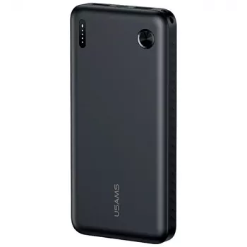 USAMS power bank PB83 10000mAh PD 2xUSB-A USB-C fekete