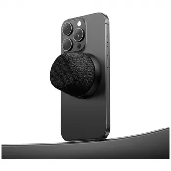 USAMS YX016 mágneses Bluetooth hangszóró fekete
