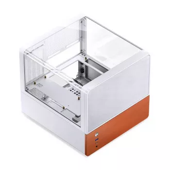 JONSBO V12 Mini-ITX PC-ház, alumínium, fekete