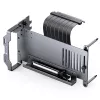 Jonsbo A50 függőleges GPU-szerelőkészlet, PCIe 5.0 riser kábel 175 mm, szürke (A50 GRAY)