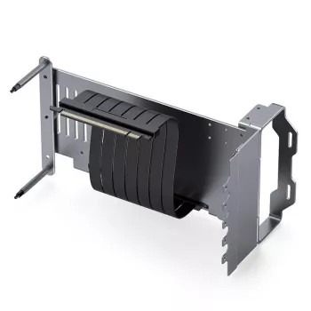 Jonsbo A50 függőleges GPU-szerelőkészlet, PCIe 5.0 riser kábel 175 mm, szürke (A50 GRAY)