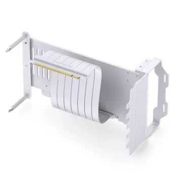 Jonsbo A50 függőleges GPU-szerelőkészlet, PCIe 5.0 riser kábel 175mm - fehér