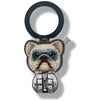 Nimmy Cool&Cute2.0 Dog mágneses kábelrendező fekete