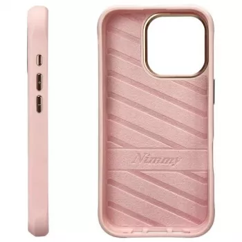 Nimmy Big Eyed Pet 2.0 macska tok Apple iPhone 16 Pro Max 6,9 inch készülékhez - rózsaszín