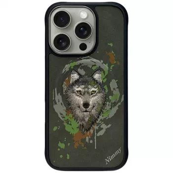 Nimmy Wilk MagSafe tok Apple iPhone 16 Pro készülékhez, sötétszürke