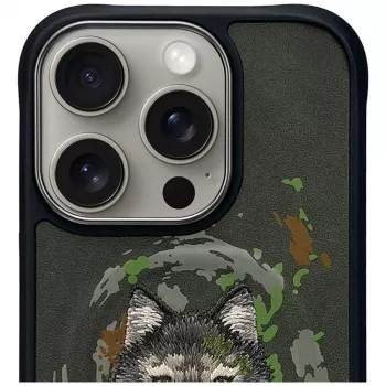 Nimmy Wilk MagSafe tok Apple iPhone 16 Pro készülékhez, sötétszürke