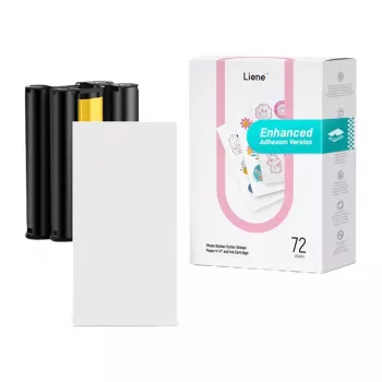 Liene PixCut nyomtatópapír 4x7 inch 72 lap fényes fotópapír