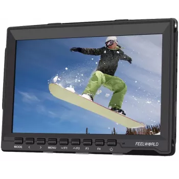 FEELWORLD FW759 7 inch IPS LCD monitor HDMI- és AV-bemenettel
