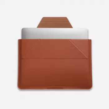 Moft Sleeve 14 laptoptok beépített állvánnyal - barna