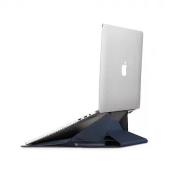 Moft Sleeve 14 laptophordó huzat és állvány, kék, 14 inch