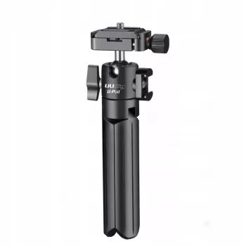ULANZI SB5812 U-Pod Aluminum Alloy Tripod with Cold Shoe Mount for Camera and Smartphone, Black